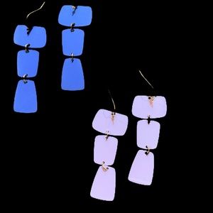 Stella + Ruby enamel drop earring bundle